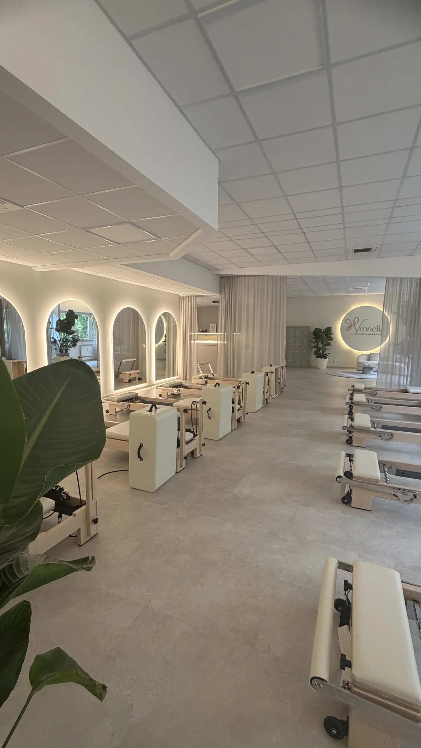 Reformer Raum im Vronella Studio